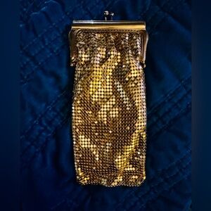 Vintage Gold Mesh Evening Clutch/ Pouch